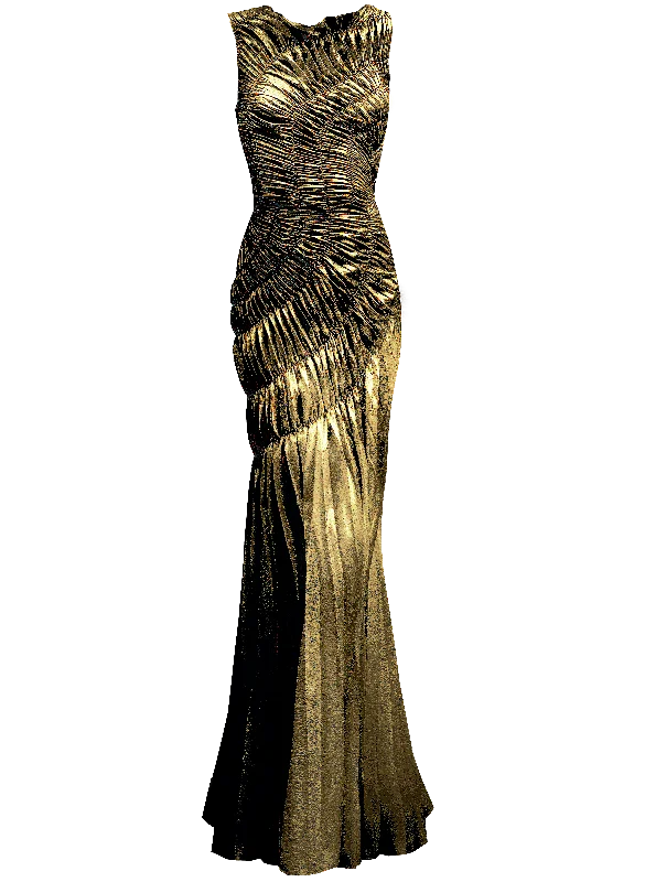 Fossil Dress Metallic Embroidered unclassified dresses