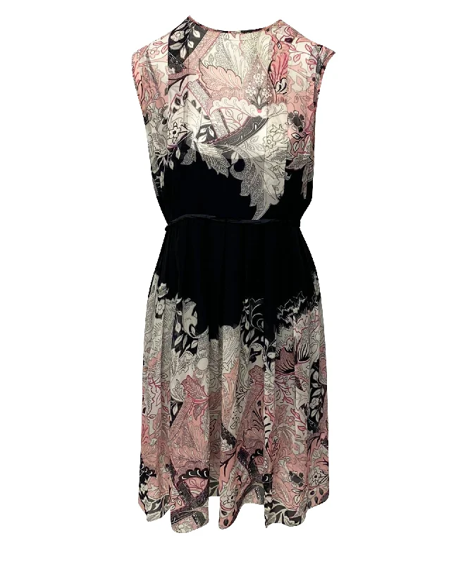 Jonathan Saunders Marlow Georgette Printed Dress Comfortable unclassified dresses