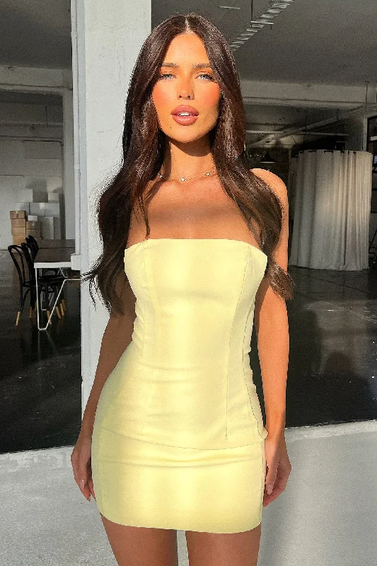 Marlo Dress - Yellow Trendy unclassified dresses