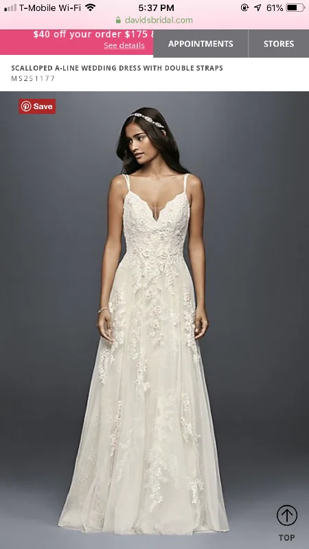 David's Bridal MS251177 Luxury unclassified dresses