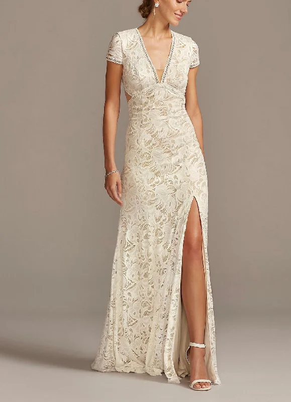 David's Bridal MS251215 Ruffled unclassified dresses