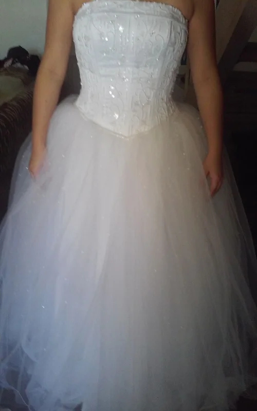 David's Bridal NT8017WHITE Earthy tone unclassified dresses