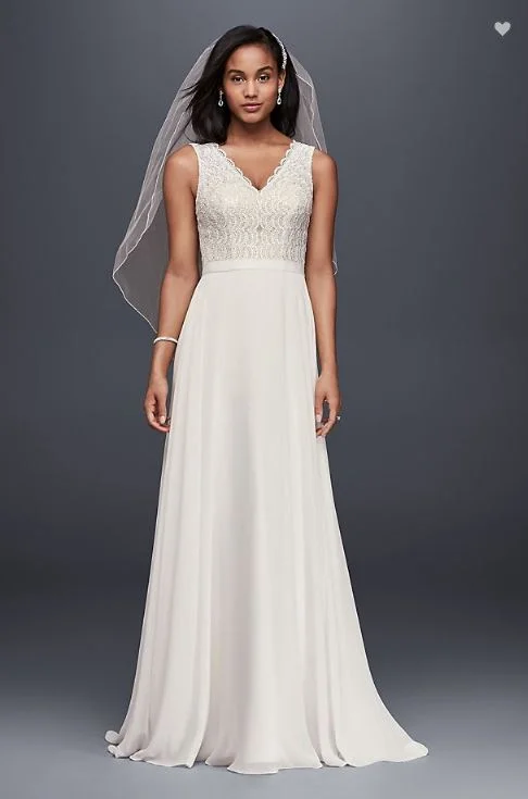 David's Bridal NTWG3835 Earthy tone unclassified dresses
