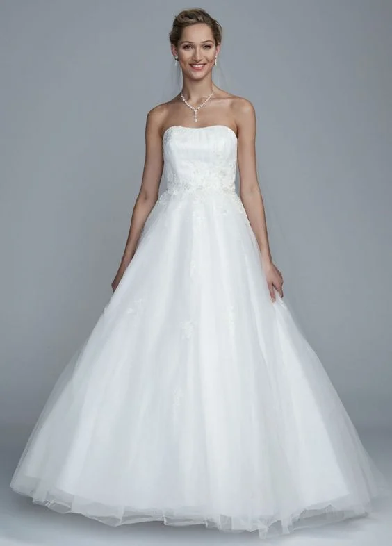 David's Bridal OP1001 Tiered unclassified dresses