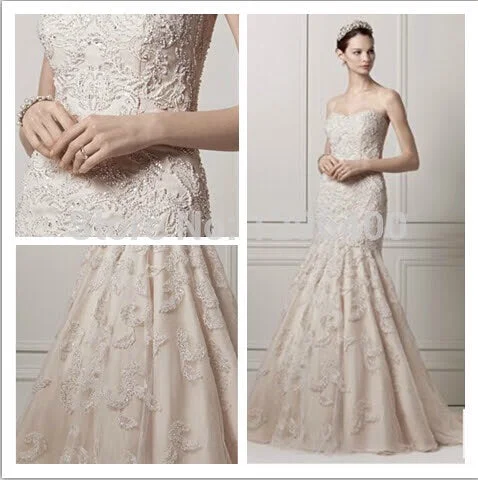 Oleg Cassini Cmb619 Embroidered unclassified dresses