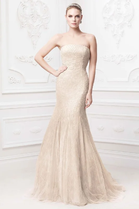 Other Zac Posen Chantilly Gown With Embroidery Floral unclassified dresses