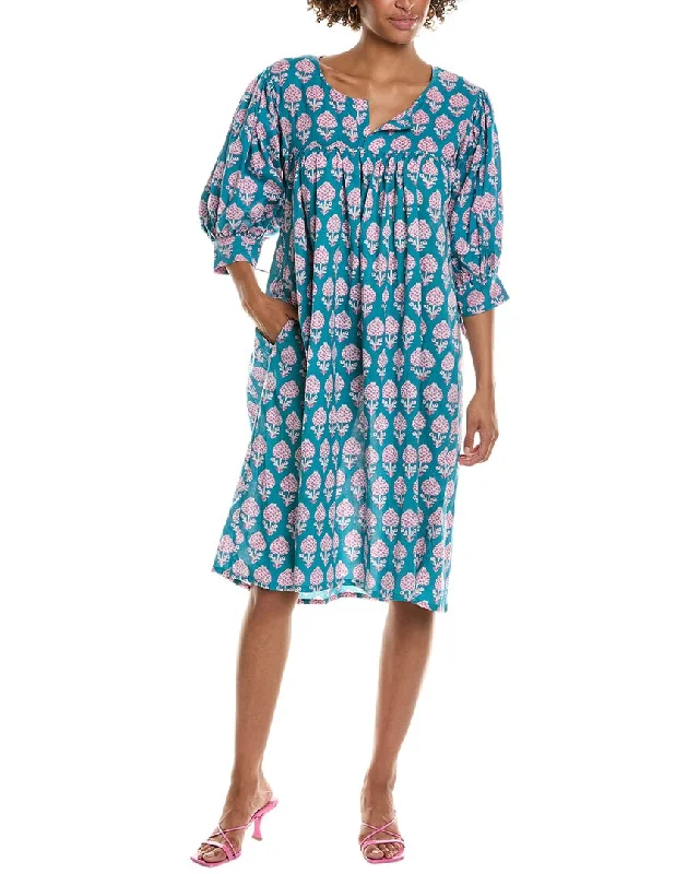 Pomegranate Split Neck Shift Dress Cocktail unclassified dresses