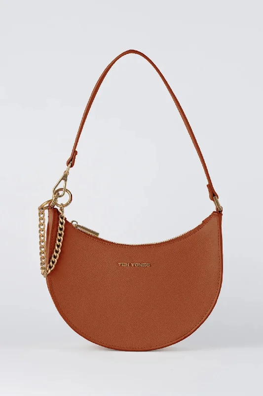 TEN TONES Grayson Moon Bag Orange Chic unclassified dresses