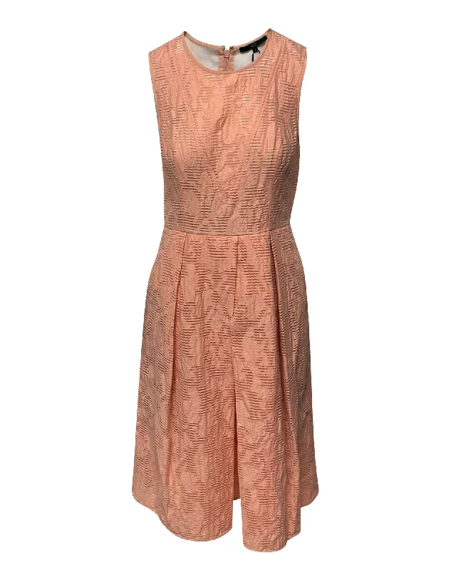Tibi Coral Pleated Dress Elegant unclassified dresses