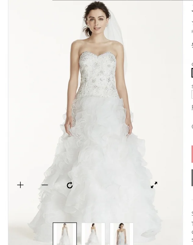 David's Bridal Jewel/WB3752 Boho unclassified dresses