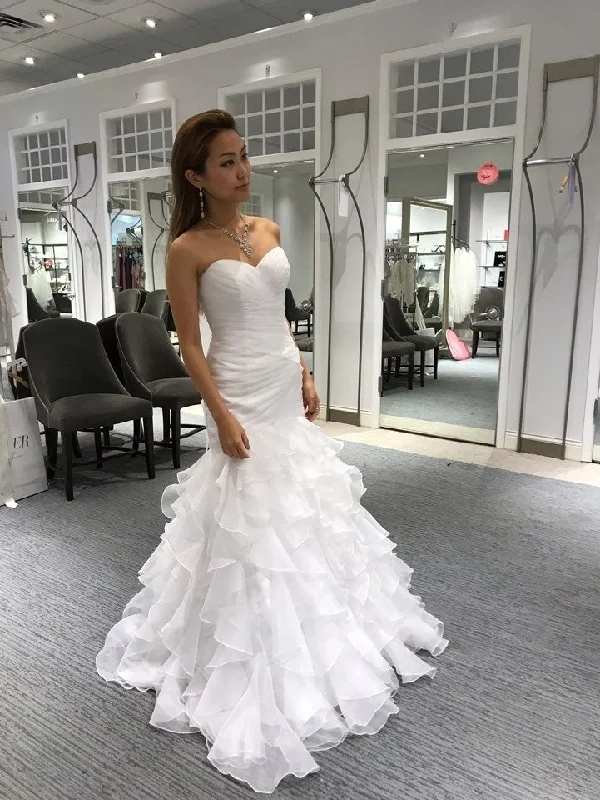 David's Bridal Organza Mermaid/WG3832 Y2K unclassified dresses